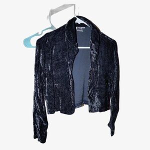 Vintage Office velvet blazer